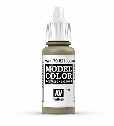 Vallejo VJ70821 Model Color 17 ml Acrylic Paint - German Cam Beige World War II