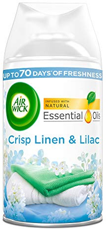 Air Wick Freshmatic Max Refill Crisp Linen and Lilac 250 ml (Pack of 4)