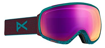 Anon Damen Tempest Snowboard Brille, Shimmer/Sonarpink