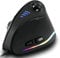 Vertikale Gaming Maus, Kabelmaus mit Joystick, 10000 DPI, 11 programmierbare Tasten, vertikale ergonomische Maus, optische USB-Computermaus, PC-Gaming-Maus für Laptop, PC, Schwarz