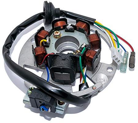 Lichtmaschine inkl. Grundplatte - Maxtuned für CPI/China 2-Takt, (3 Pins / 2 Einzelkabel) für Explorer Spin GE 50