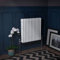 Warmehaus - Traditional Cast Iron Style White Triple Column Horizontal Radiator 600 x 605 mm