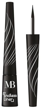 MB Milano - Flüssiger Eyeliner – intensive Farbe – Schwarz – präzises Zeichnen – langer Halt 12 Stunden – hergestellt in Italien