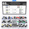 eROOSI 65PCS Interruttore a pulsante momentaneo, 1A 250VAC SPST Mini interruttori a pulsante normalmente aperti (NO) 6 colori Cap per progetti elettronici fai-da-te e di piccola potenza