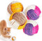 4 Stück Sisal Seilball, Katze Sisal Ball, Katzenspielzeug Bälle, Umweltfreundliche Kätzchen Bälle, Haustier Kratzball, Interaktiver Sisalball für Haustier Katzen Spielen