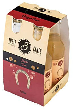 Three Cents Ginger Beer 4x200ml – 4pk from Easy Wine Shop