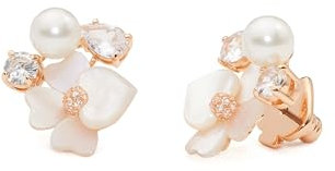 Kate Spade New York PRECIOUS PANSY EARRING White Multi