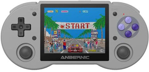 BITTBOY RG353P Retro Gaming Console with new fast MediaTek Dimensity 1200 CPU, 3.5” IPS touchscreen, Dual Android & Linux OS, WiFi multiplayer, HDMI output[RG353P-GREY]