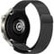 MiRowy 22 mm Armband für Huawei Watch GT 5 Pro/Watch GT 5/GT 4/GT 3/GT 2 Pro/GT 2 (46 mm), Magnetisch Edelstahl Uhrenarmband Ersatzband für Huawei Watch 4 Pro 48 mm/Watch 4/3/3 Pro (46 mm), Schwarz
