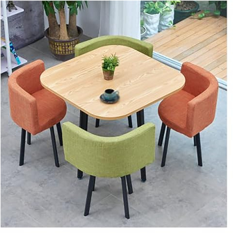 Büro-Empfangsraum-Clubtisch,Esstisch-Set,Couchtisch Und Stuhl-Set,Verhandlungstisch,Besprechungstisch Mit Stühlen,Büro-Konferenztische,Rezeption Tisch Und Stuhl Kombination,Geschäfte,Besprechungen ( C