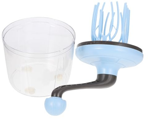 VINTORKY 1pièce Batteur à Œufs Manuel Rotatif Multifonctionnel Fouet à Main Pour Mélanger Et Sauce Outil De Cuisine Pratique Bleu Pour Préparation à