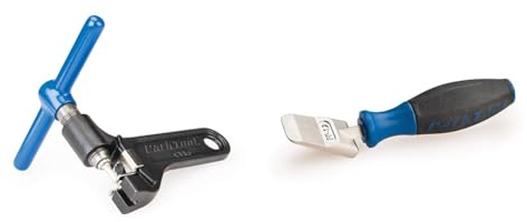 Park Tool Park Tool Unisex – Erwachsene Ct Kettennieter, Mehrfarbig & ParkTool Werkzeug PP-1.2 Bremskolben-Spreizer, One size, 4001664