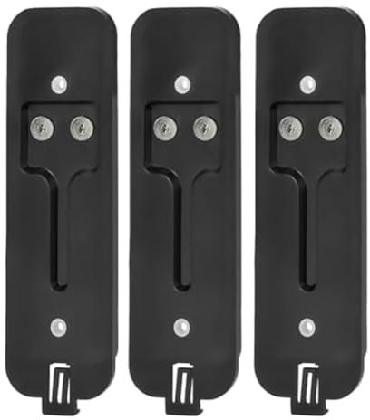 Closer 3Pcs for Blink Door Bell Backplate Replacement Spare Parts Back Plate Part for Blink Video Doorbell, with Mount Accessory