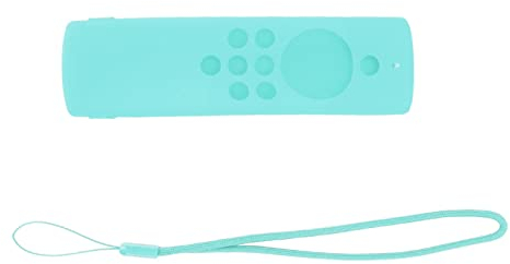 Silikon-Fernbedienungsschutzhülle, Stoßfeste Hülle für TV Stick Lite, Hautfreundlich, Waschbar, Fernbedienungsschutz, Leicht, Konvexes Anti-Rutsch-Design, Trageband Im