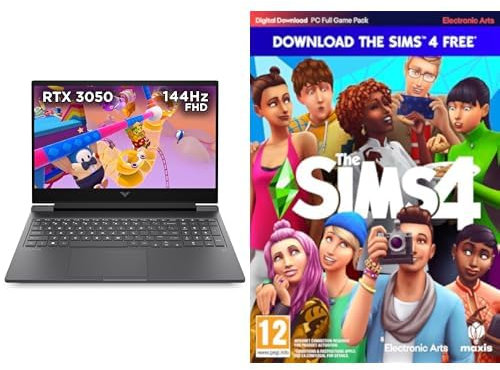 HP Victus Gaming Laptop 16GB RAM + The Sims 4 Standard Edition