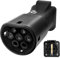 V2L Adapter Kompatible Mit Smart, Nur Kompatibel mit Smart Auto EV, 16A 220V Adapter vom Fahrzeug zur Last, Anwendbar auf für Smart #1, Smart #3, Typ 2-Entlader