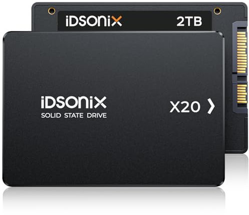 iDsonix X20 2TB SATA SSD 2.5'' SSD SATA III 6 Gb/s Internal Solid State Drive