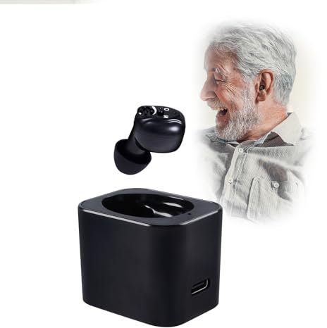 Britzgo Nuevo dispositivo de cancelación de ruido Compacto y portátil con estuche de carga (negro)