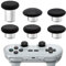 Metal Thumbsticks Replacement,6 In 1 Metal Custom Button Set Fit,FOR X-box Elite Controller 2 Accessories,FOR X-box Controller Accessories,for X-box One Elite Series 2 Controller (Black)