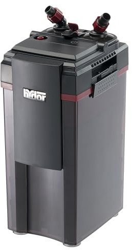 Hydor Filtro Esterno per Aquaria Professional 2.0 Filtro Silenzioso per acquari Materiali filtranti Inclusi Diffusore di CO2 Interno Auto-aspirante Manutenzione Facile, per acquari Fino a 350 l