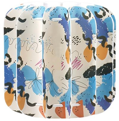 Pantalla de lámpara de rompecabezas, decoración de lámpara desmontable, lámpara de pie, lámpara colgante de rompecabezas para balcón, hogar, boda, picnic, senderismo al aire libre