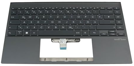 ASUS 90NB0TV1-R30GE1 Original Tastatur inkl. Topcase DE (deutsch) dunkelgrau