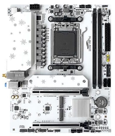 Gaming Motherboard Fit For B650M PRO V2 AM5 Gaming Motherboard M-ATX For Ryzen7000/8000/9000 Series DDR5 MAX 96GB RAM M.2 Slot*3 PC Computer