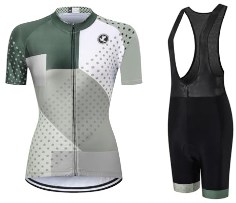 UGLY FROG Donna Ciclismo Maglia Set Pantaloni Corti Estate Donne Abiti da Bicicletta Abiti da Bicicletta Abiti da Bicicletta Strada con Tasca