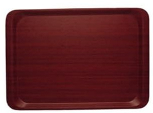 Cambro Capri laminiertes Serviertablett Mahagoni 46x36cm