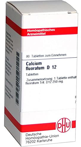 CALCIUM FLUORATUM D 12 Tabletten 80 St