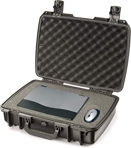 PELI Storm IM2370 Rugged Laptop Case, Watertight and Dustproof, 28L Capacity, Made in US, With Customisable Foam Insert, Black