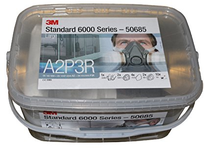 3M Lackiermaskenset 6000 A2/P3 Gröà Ÿe L