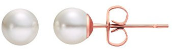 Heideman Ohrringe Damen Perlohrstecker aus Edelstahl silber farbend poliert Ohrstecker für Frauen mit Perle in verschiedenen Größen