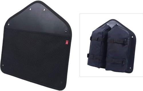 Fahrer, Panel Bag Unisex -adulto, Nero, Taglia unica