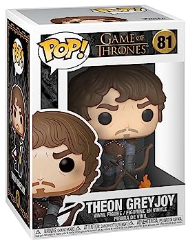 Funko Pop! TV: Game of Thrones-Theon Greyjoy with Flaming Arrows - Glow in The Dark- Figurine en Vinyle à Collectionner - Idée de Cadeau - Produits Officiels - TV Fans