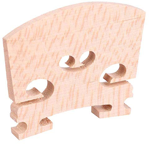 Drfeify 5 STÜCKE Größe 3/4, 1/2, 1/8, 1/4 Violinebrücke, Geige Brücke Office Supplies für Akustische Violinstimmen(1/4) School Supplies
