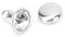 100Pcs Rivet Rhinestone Bolzen Kristallniet Rhinestone Diamant Spitzen Nieten für Leder/Gurt/Handtaschen lederne Dekoration(7mm Silber)