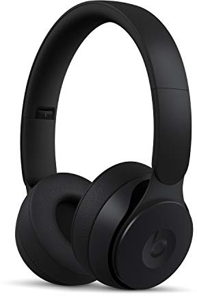 Beats Solo Pro Kabellose Bluetooth On-Ear Kopfhörer mit Noise-Cancelling – Apple H1 Chip, Bluetooth der Klasse 1, aktives Noise-Cancelling, Transparenzmodus, 22 Stunden Wiedergabe – Schwarz