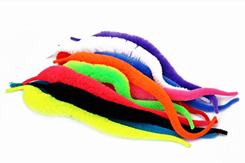 Tigofly 11 couleurs pour attacher la mouche, queue de dragon, serpent, queue animée, brochet, truite arc-en-ciel et eau salée