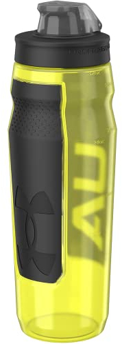Under Armour 32oz Playmaker Squeeze Hi-Vis Yellow 950 milliliter, Silicona.