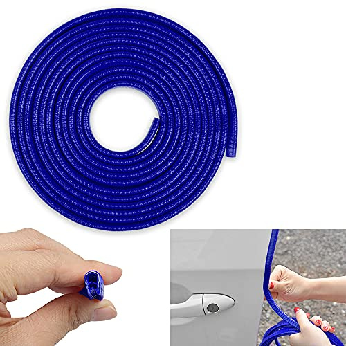 ZoneYan - Protection des bords de voiture en caoutchouc - Protection des portes - 5 m