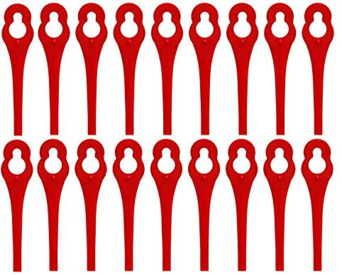 EVEHAP 100 Stück Ersatzmesser für Rasentrimmer IKRA IART 2520,ersatzteile messer für ikra akku rasentrimmer