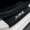 Qirc Protection de seuil de portière de Voiture en Fibre de Carbone - Autocollant décoratif pour seuil de Porte de Voiture Juke - Accessoire de modélisation décoratif (Blanc)