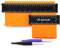 bestTools Konturenlehre Set 12,5cm&25cm | Präzise Messung & Feststeller | Inklusive Tieflochmarkern | Hochwertiger Aluminiumkern & robuste ABS-Kunststoff-Lamellen | Vielseitige Anwendung