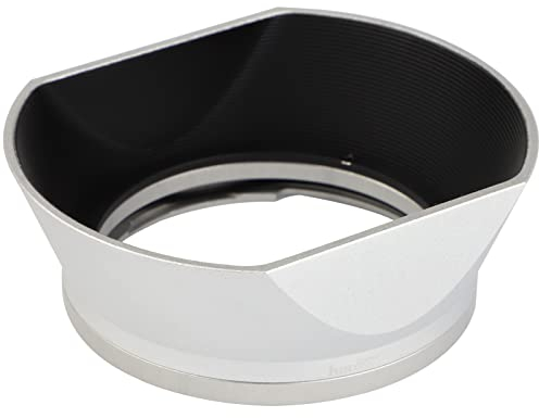 Haoge LH-VM12W quadratische Metall-Gegenlichtblende für Voigtlander 35 mm f2 1:2/35 & 35 mm f2 Typ II ULTRON asphärische Vintage Line VM Mount Objektiv ersetzt LH-12, silber