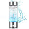 Govel Portable Hydrogen Water Generator Bottle SPE PEM Technology, Alkaline Ionizer Generator USB Rechargeable Portable Hydrogen Rich Water Glass Health Bottle for Health Life