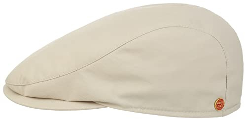 Mayser Coolmax Flatcap Softcap Schirmmütze UV-Schutz Made in EU Herren Sommer Hellbeige 60 cm