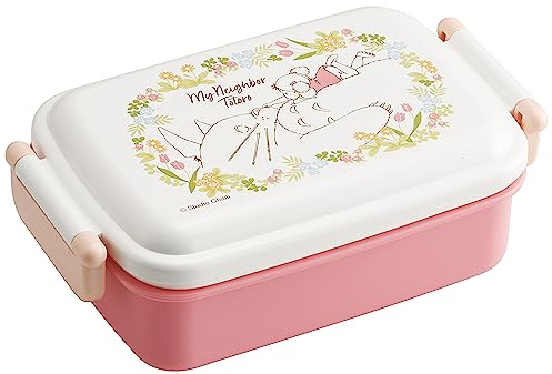 My Neighbor Totoro Bento-Lunchbox (425 ml) – niedliche Lunchtasche mit sicherem 2-Punkt-Verriegelungsdeckel – authentisches japanisches Design – langlebig, mikrowellen- und spülmaschinenfest – Totoro