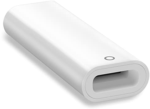 ACAGET Adattatore USB-C per A-pple Pencil 1 Generazione,Bluetooth Adattatore da USB C a A-pple Pencil,Adattatore Caricatore Adattatore di Ricarica Cavo per A-pple Pencil e iPad 10th e iPad A16 2025