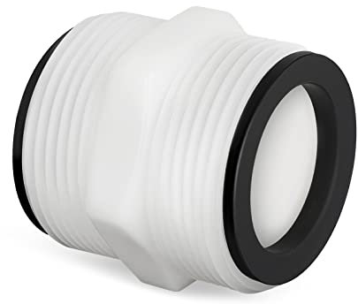 1.5 Pool Hose Connector for Intex - 1 1/2 Inch Pool Split Hose Adapter Coupler with 2 Gaskets for Coleman Above Ground Pool Hose Extension and Filter Pumps
